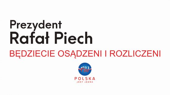 Zostaniecie osądzeni i rozliczeni